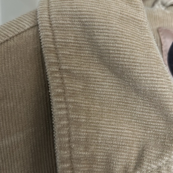 Giacca Tan Khaki Outerwear 100%Cotton Corduroy Jacket - Picture 7 of 10